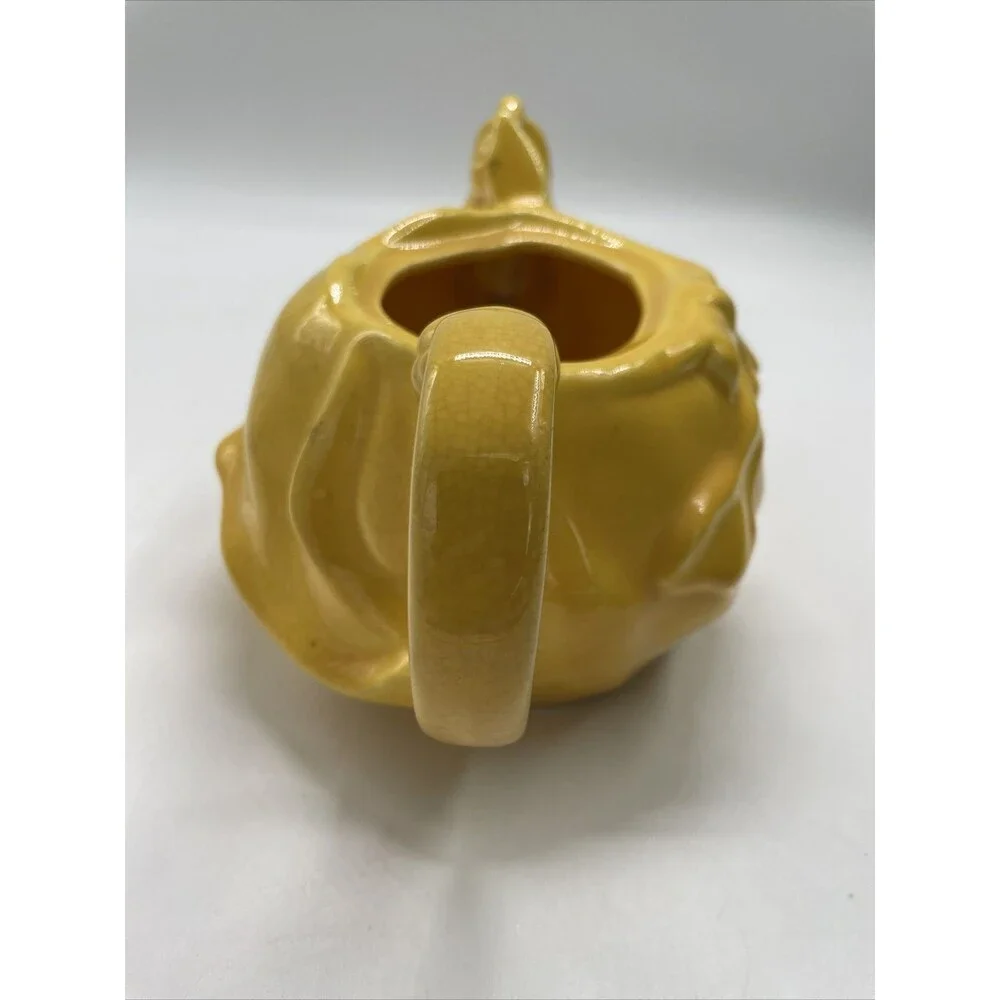 Red Wing Pottery Yellow Kateina Dutch Girl Tea Pot #260 Original Vintage NO LID